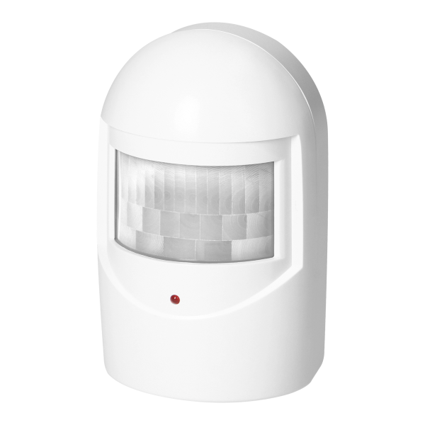 Motion sensor with wireless alert system, IP44, 120m