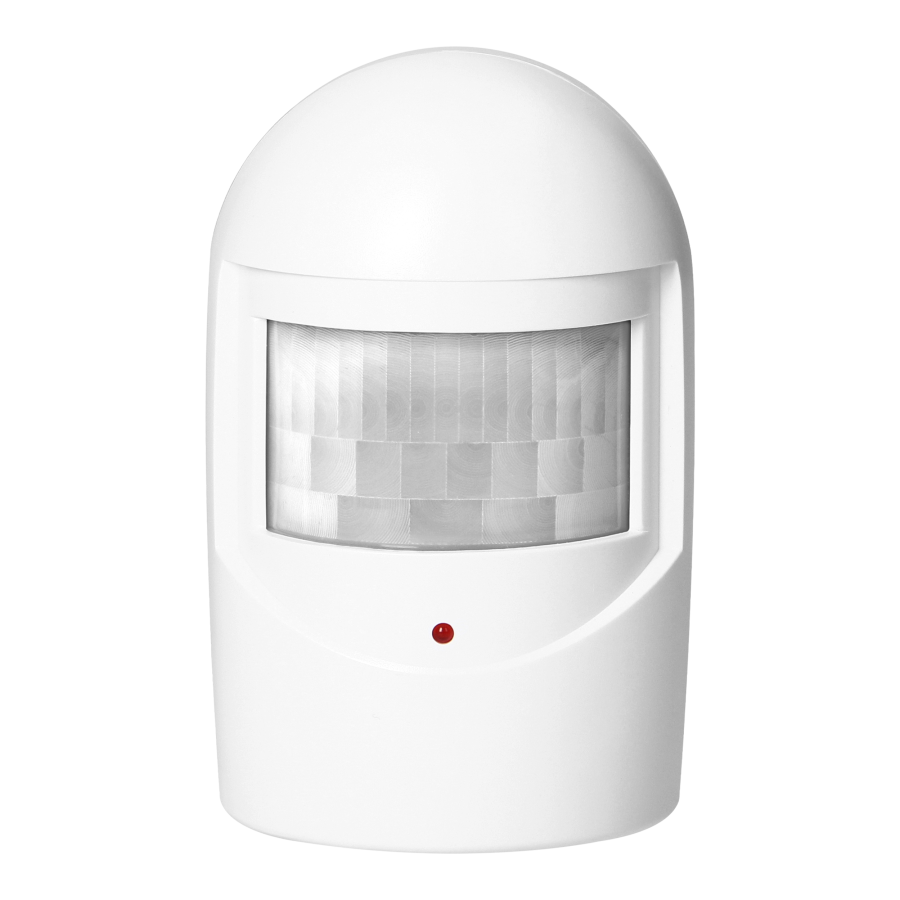 Set of motion sensors with wireless alert system, IP44, 120m