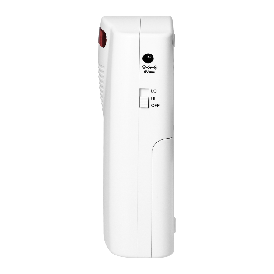 Set of motion sensors with wireless alert system, IP44, 120m