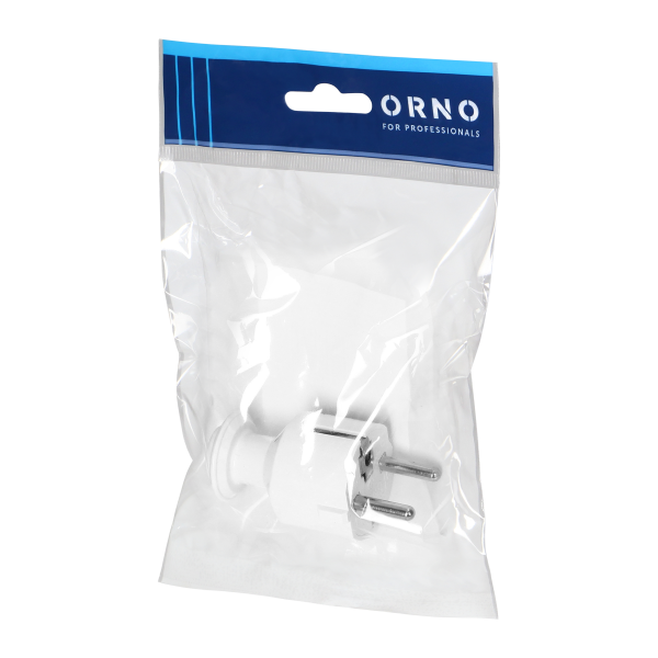 Simple plug Uni-Schuko 16A, 230V, white