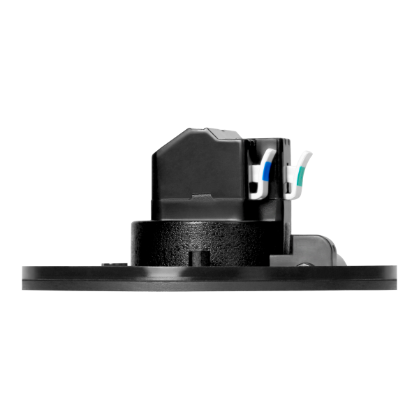 Hermetyczne gniazdo elektryczne okrągłe, IP55, 1x2P+Z(French), czarne