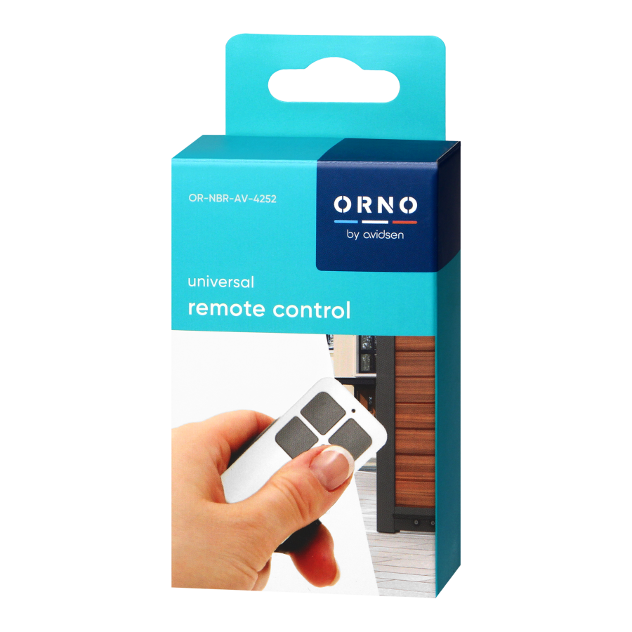 Universal remote control for gate drive ORNO by avidsen / EXTEL