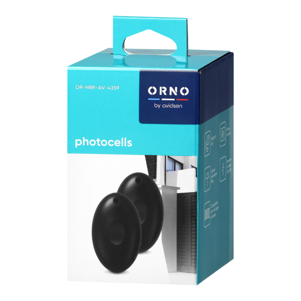 Set of 2 photocells for gate drives ORNO by avidsen / EXTEL