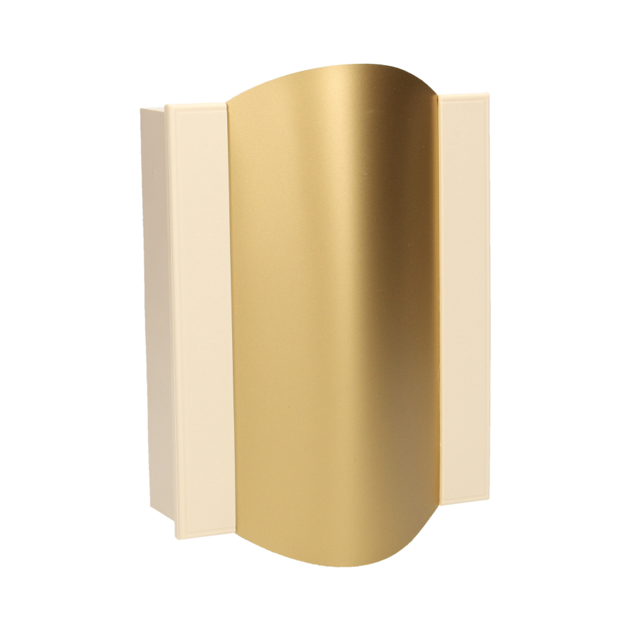 Gong Ton Color doorbell, 230V, gold-white