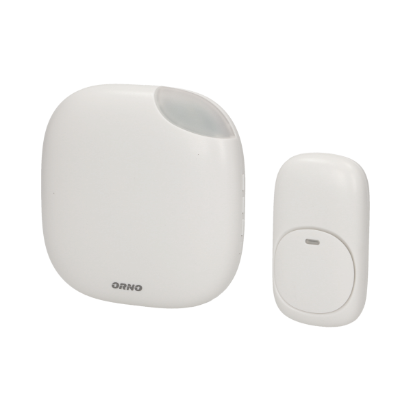 LOGICO DC wireless doorbell with learning system and alarm