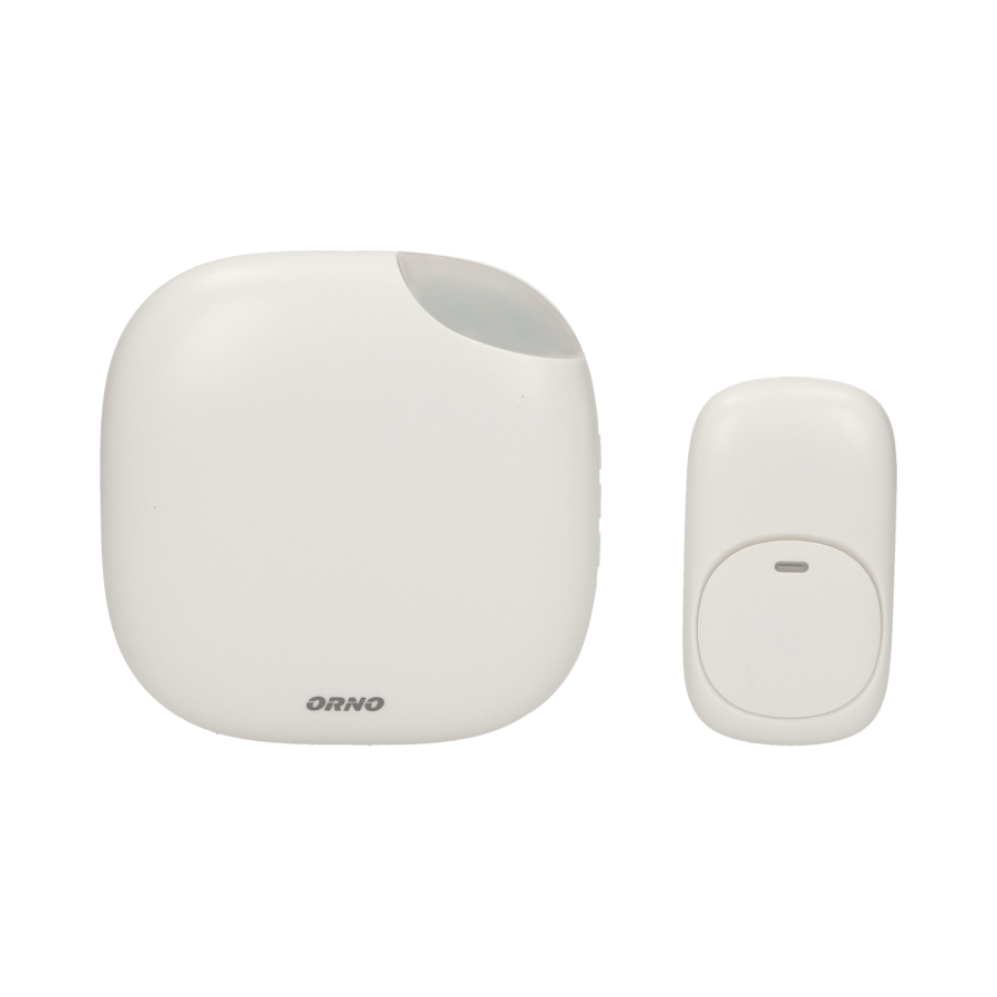 LOGICO DC wireless doorbell with learning system and alarm