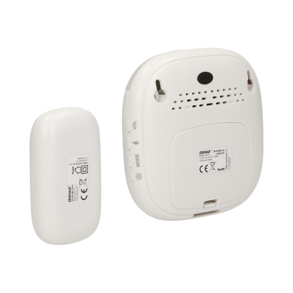 LOGICO DC wireless doorbell with learning system and alarm