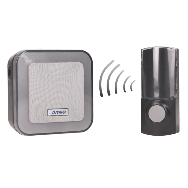ENKA DC wireless, battery powered doorbell with learning system