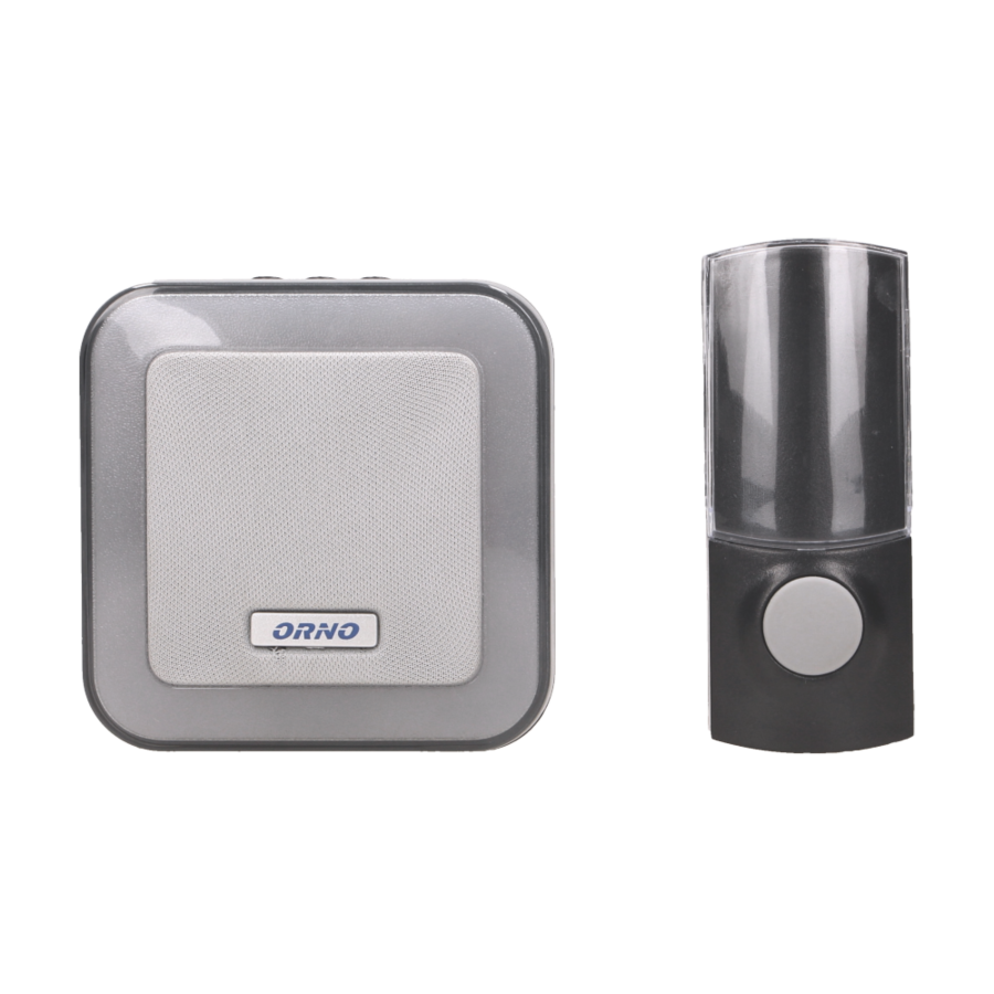 ENKA DC wireless, battery powered doorbell with learning system