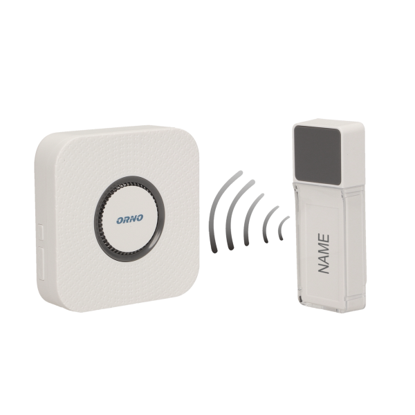 TORINO DC wireless, battery powered doorbell with learning system