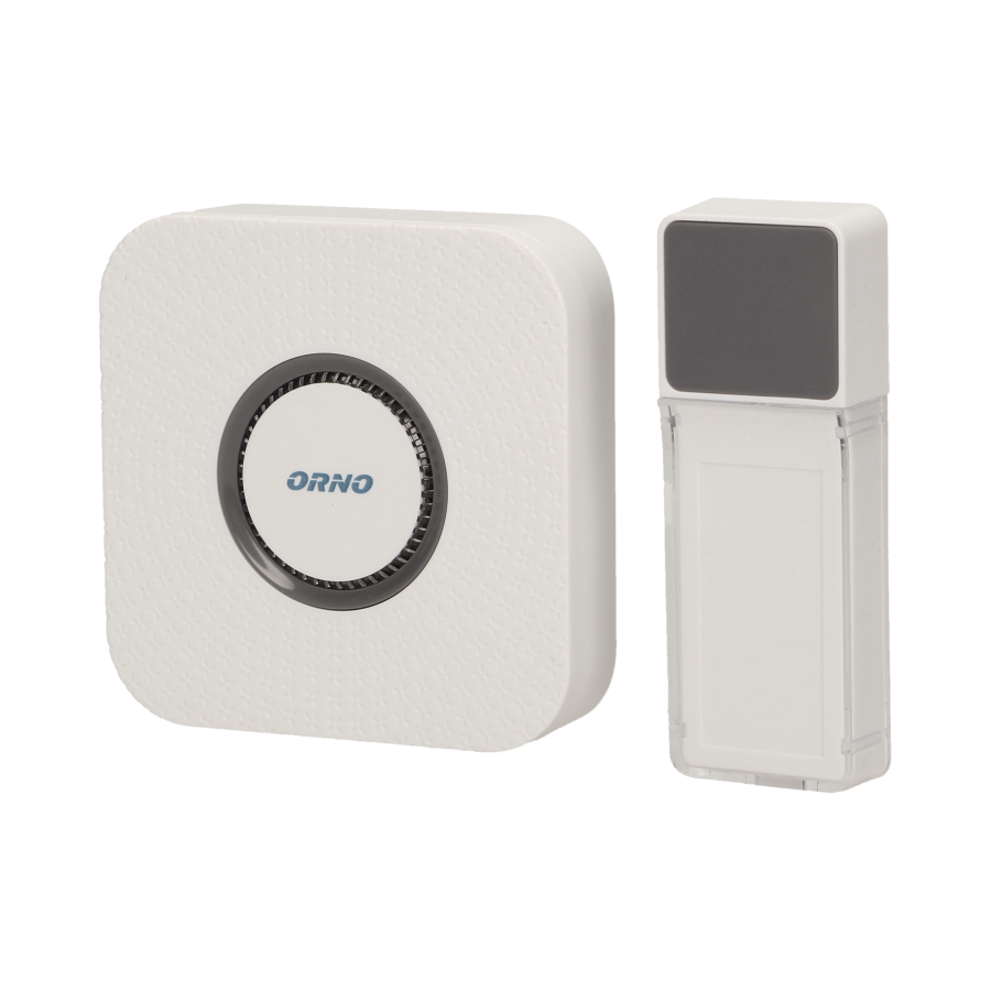TORINO DC wireless, battery powered doorbell with learning system