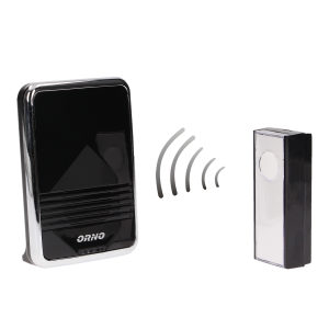 CALYPSO DC wireless, battery powered doorbell with learning system