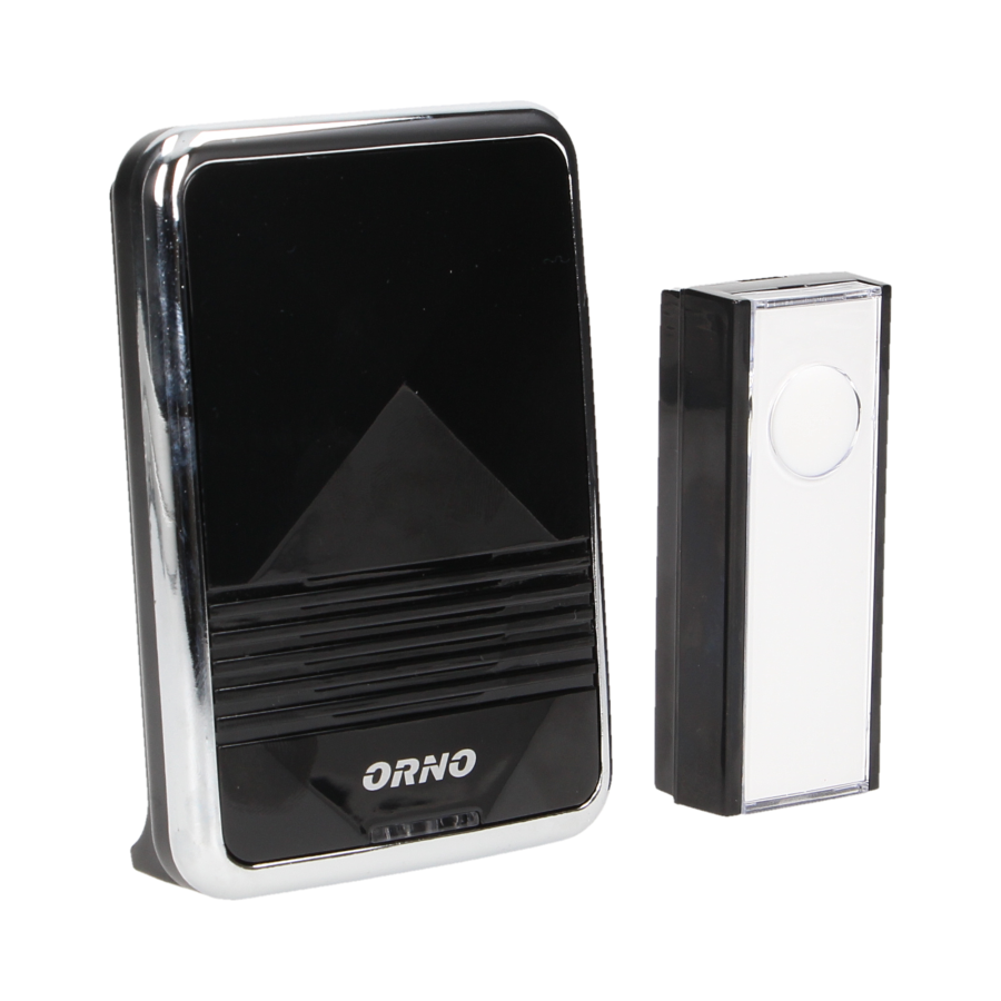 Dzwonek bezprzewodowy CALYPSO DC, bateryjny, learning system, 32 dźwięki, 120m