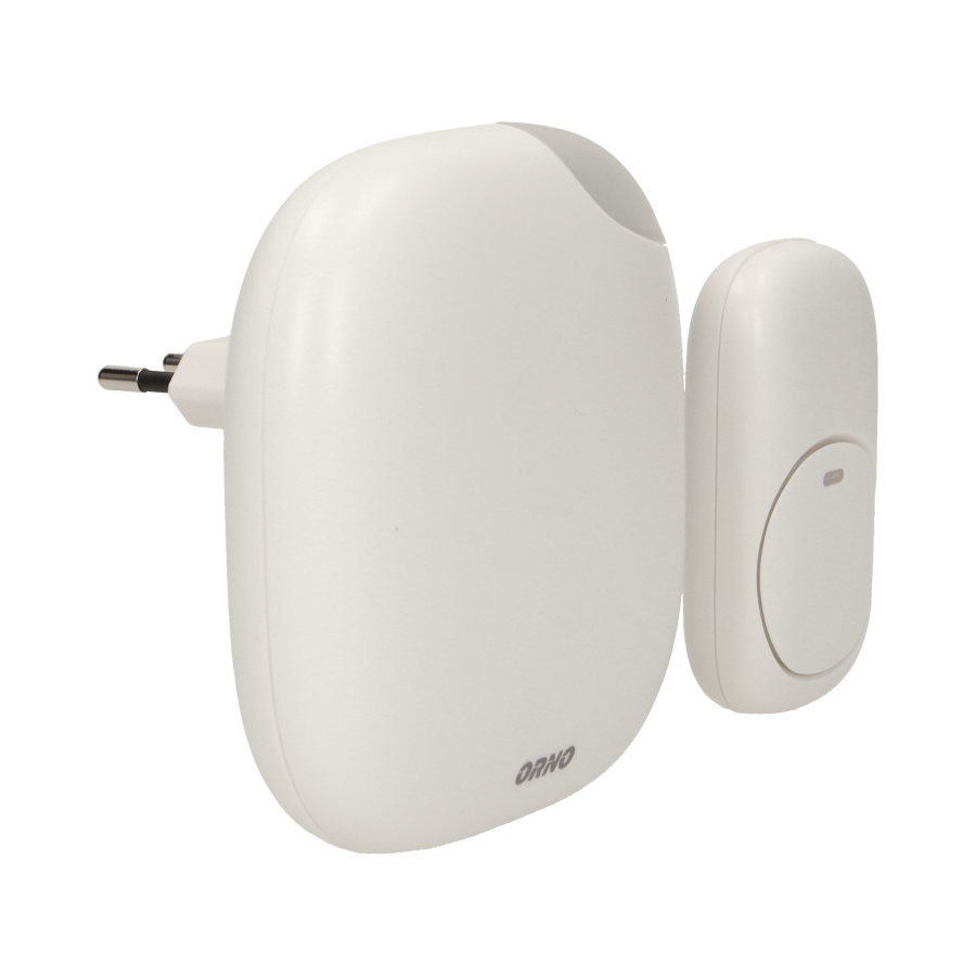 LOGICO AC wireless doorbell with learning system and alarm