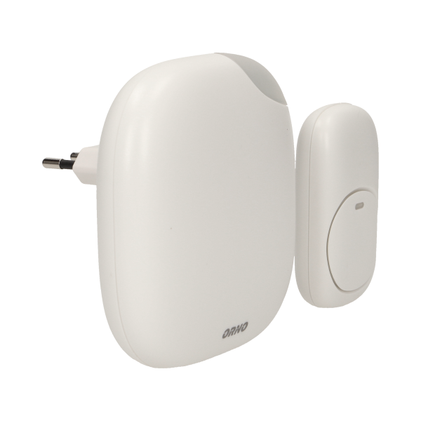 LOGICO AC wireless doorbell with learning system and alarm