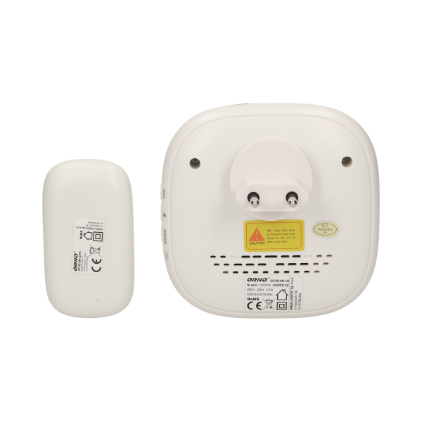 LOGICO AC wireless doorbell with learning system and alarm