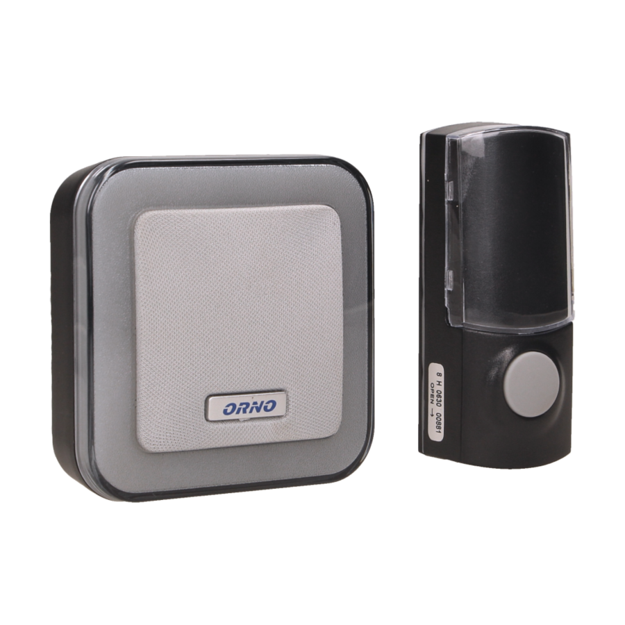 ENKA AC wireless doorbell, 230V with learning system
