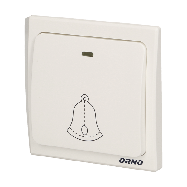 SMARTEK AC wireless doorbell, 230V with battery-less button