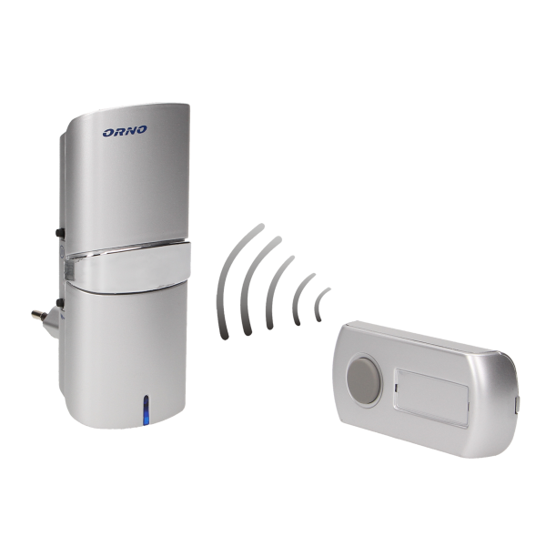 POP AC dzwonek bezprzewodowy, 230V z learning system *