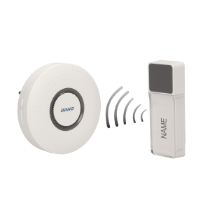 TORINO AC wireless doorbell, 230V with learning system