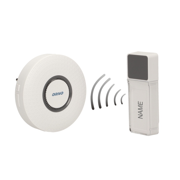 TORINO AC wireless doorbell, 230V with learning system