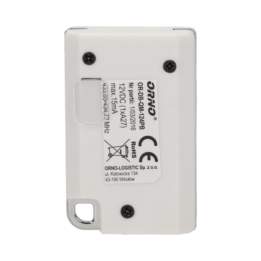 Wireless remote control for wireless doorbells, LOGICO series