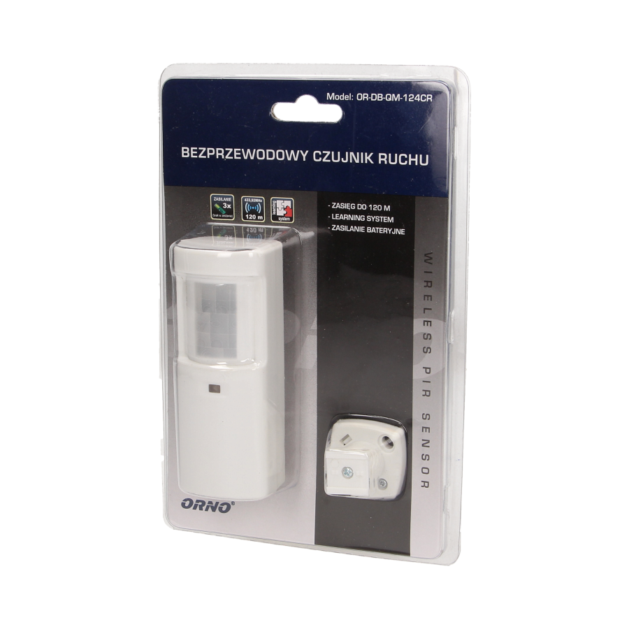 Wireless motion sensor for wireless doorbells, LOGICO series