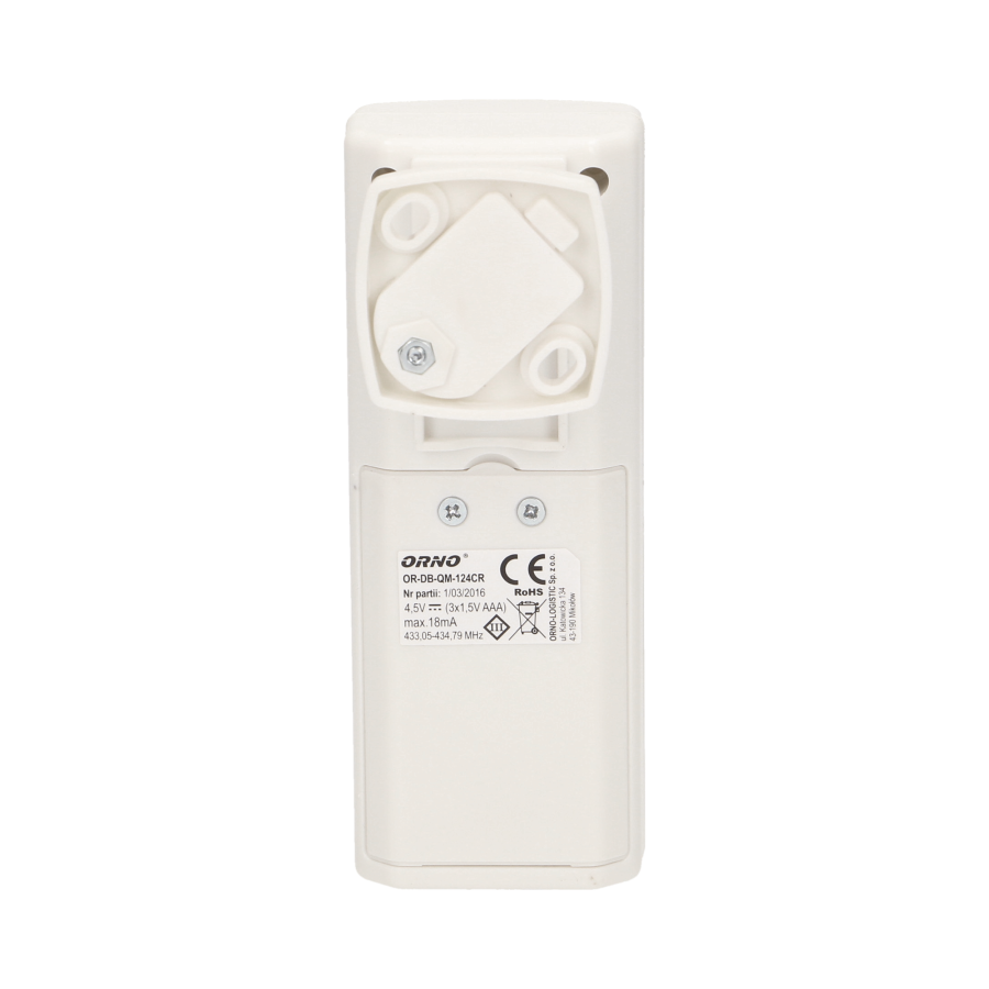 Wireless motion sensor for wireless doorbells, LOGICO series