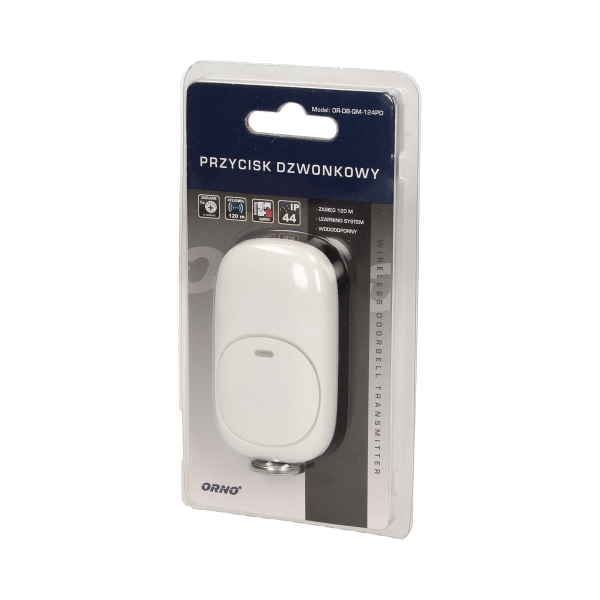 Doorbell button for wireless doorbells, LOGICO series