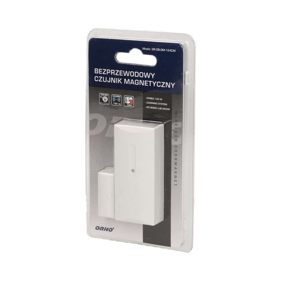Wireless magnetic sensor for wireless doorbells, LOGICO series