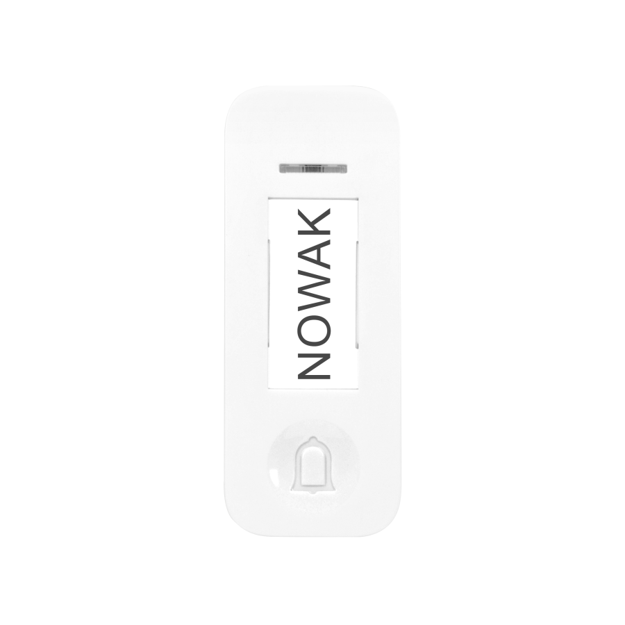 Doorbell button for wireless doorbells, KINETIC series