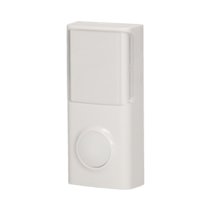 Doorbell button for wireless doorbells, RAVE series