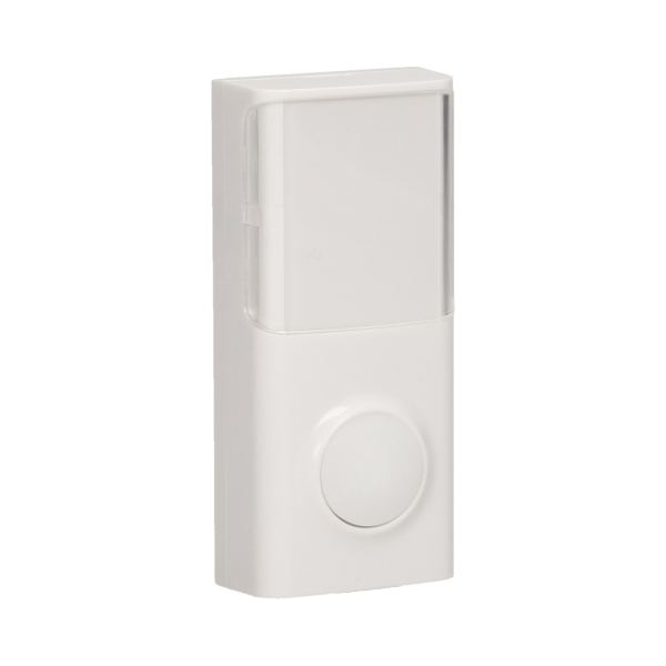 Doorbell button for wireless doorbells, RAVE series