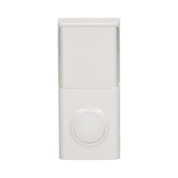 Doorbell button for wireless doorbells, RAVE series