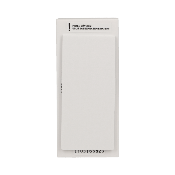 Doorbell button for wireless doorbells, RAVE series