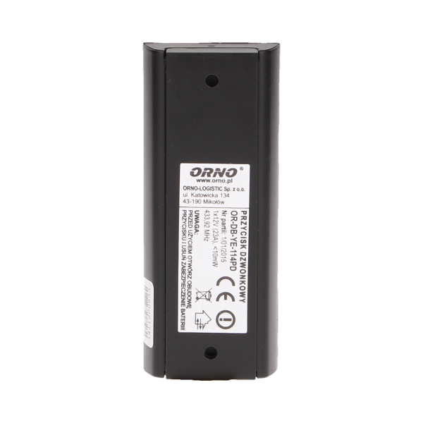 Przycisk do rozbudowy dzwonków bezprzewodowych z serii JAZZ