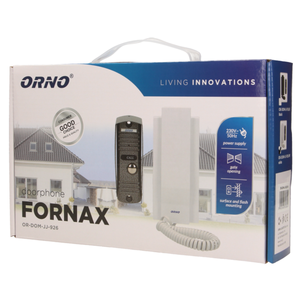 Single family doorphone, vandal proof, FORNAX