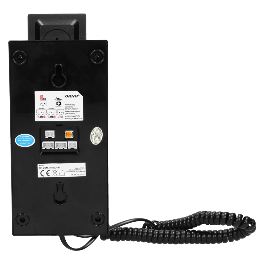 Single family doorphone, vandal proof, FORNAX