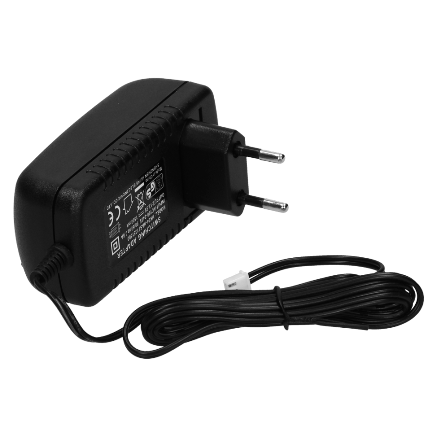 Zestaw domofonowy jednorodzinny, wandaloodporny, czarny FORNAX