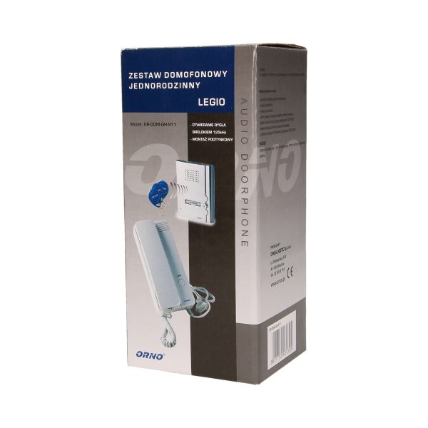 Single family doorphone, flush mounted, LEGIO