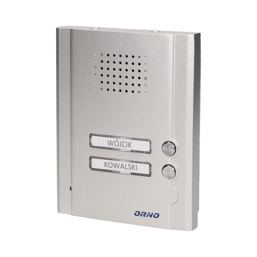 Two family doorphone, flush mounted, LEGIO MULTI