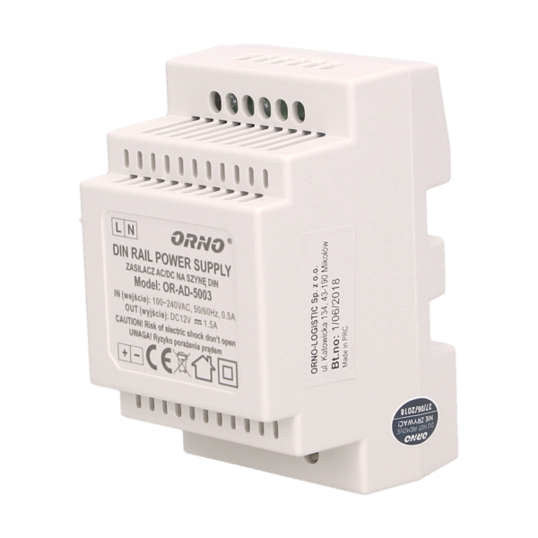 DIN rail power supply