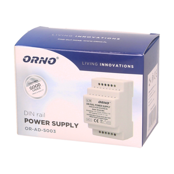 DIN rail power supply