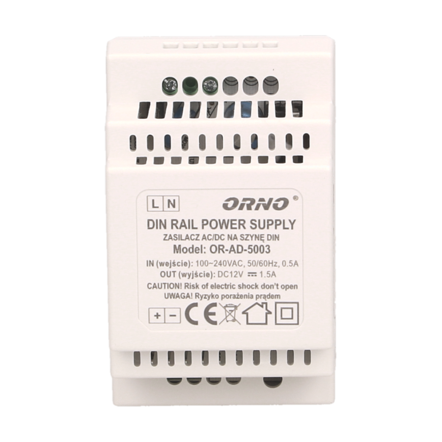 DIN rail power supply