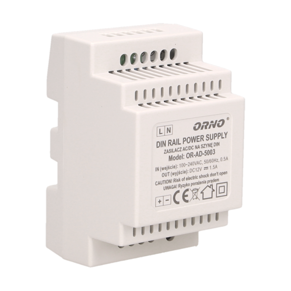 DIN rail power supply