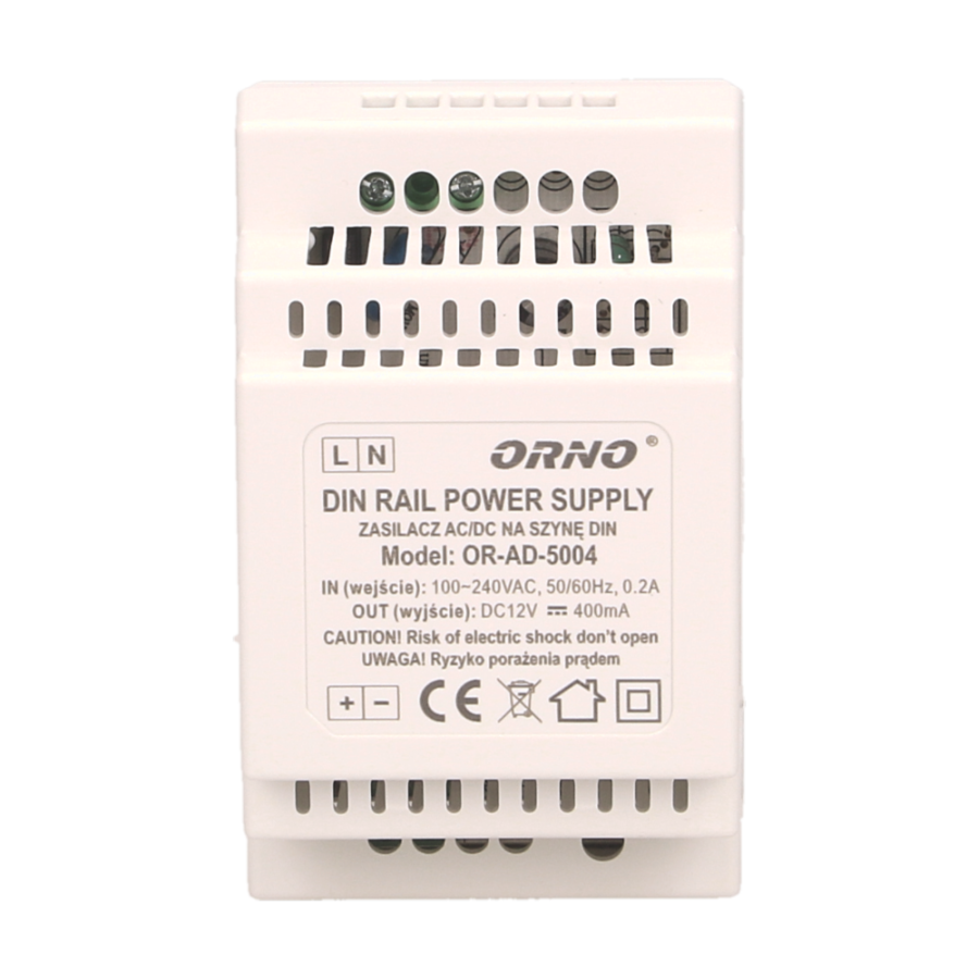 DIN rail power supply