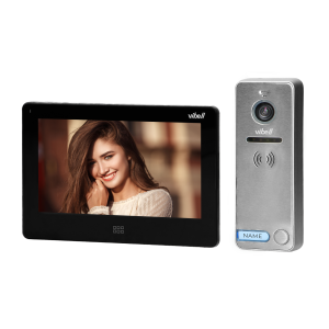 FELIS MEMO video door phone set, LCD 7" monitor, SD+DVR slots, black