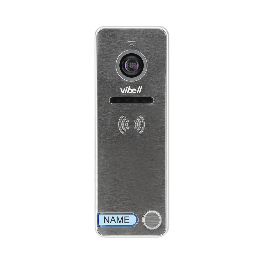 FELIS MEMO video door phone set, LCD 7" monitor, SD+DVR slots, white