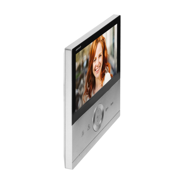 Zestaw wideodomofonowy CONESSI Full HD, bezsłuchawkowy monitor 7" LCD, kaseta zewnętrzna z czytnikiem kart i breloków RFID, WiFi i obsługa poprzez aplikację Tuya