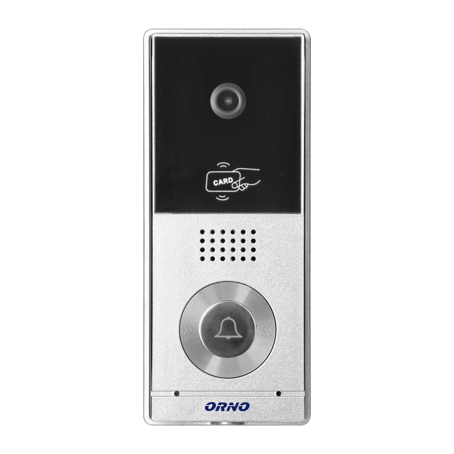 Zestaw wideodomofonowy CONESSI Full HD, bezsłuchawkowy monitor 7" LCD, kaseta zewnętrzna z czytnikiem kart i breloków RFID, WiFi i obsługa poprzez aplikację Tuya